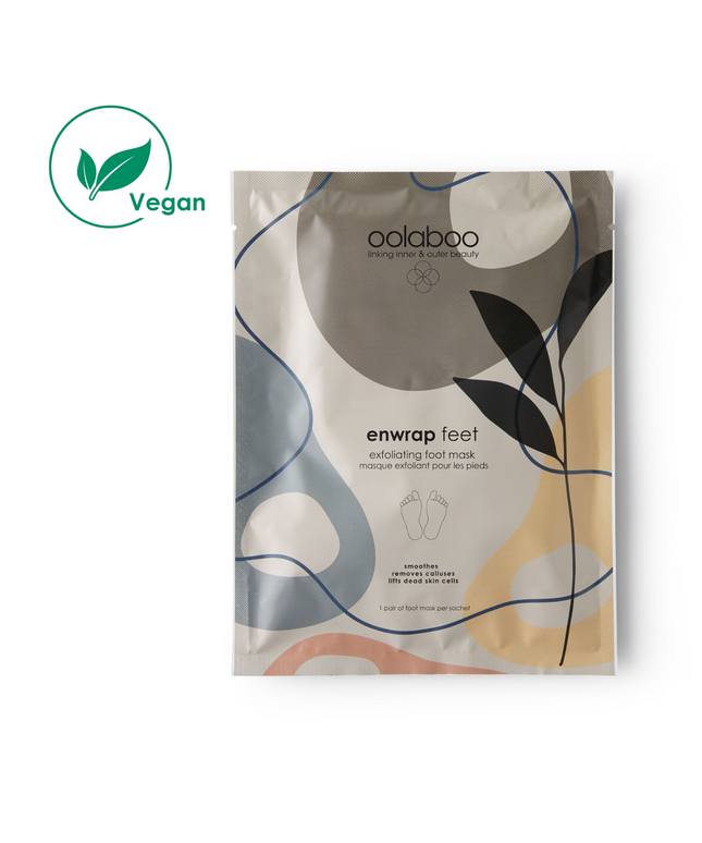 ENWRAP exfoliating foot mask 2 items (left-right)/16ml