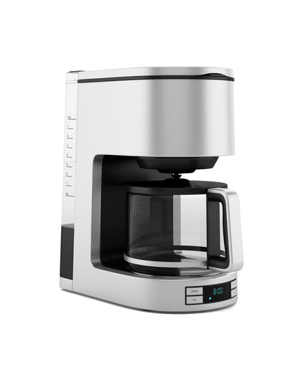 Stainless steel coffee machine
