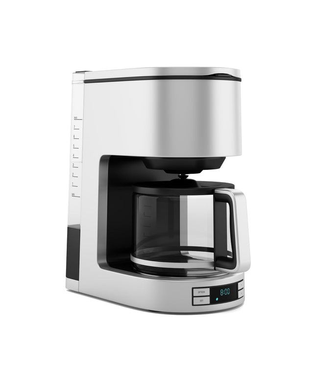 Stainless steel coffee machine