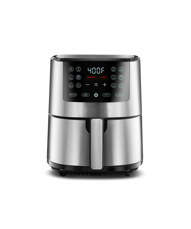 Stainless steel airfryer