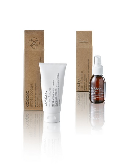 natural white toothpaste 100 ml + free mouthspray