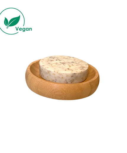 body wash bar met bamboo dish (set)