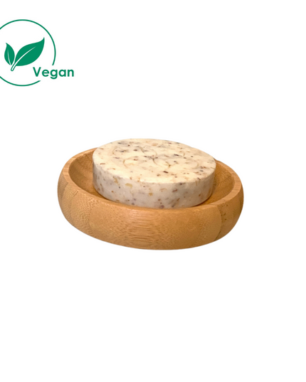 body wash bar met bamboo dish (set)