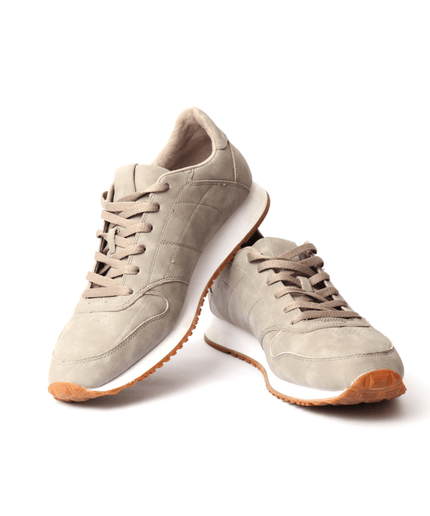Cream coloured sneaker