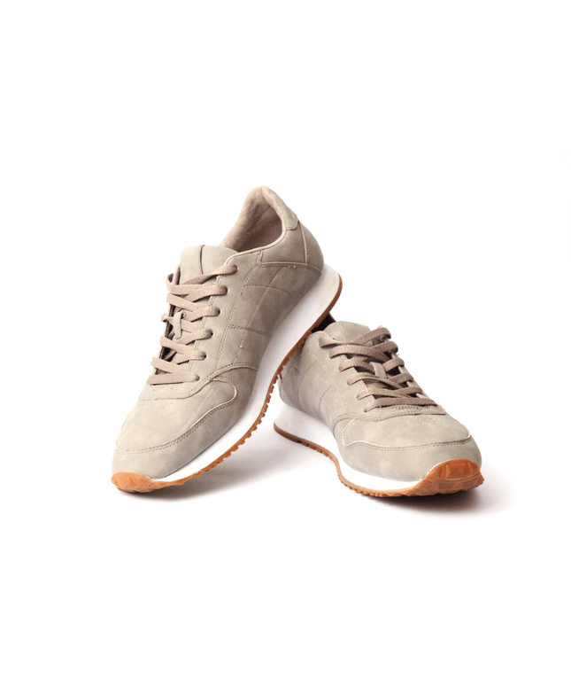 Cream coloured sneaker