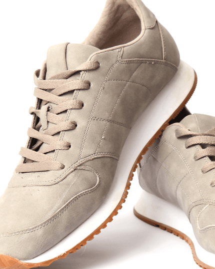 Cream coloured sneaker