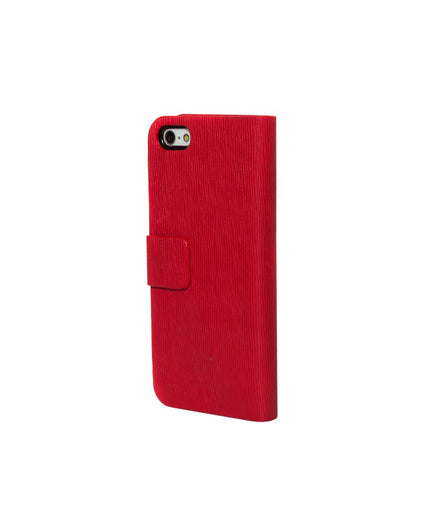 Leather phone case Red