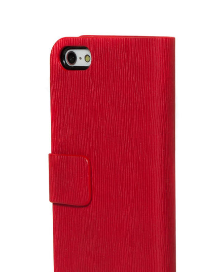 Leather phone case Red