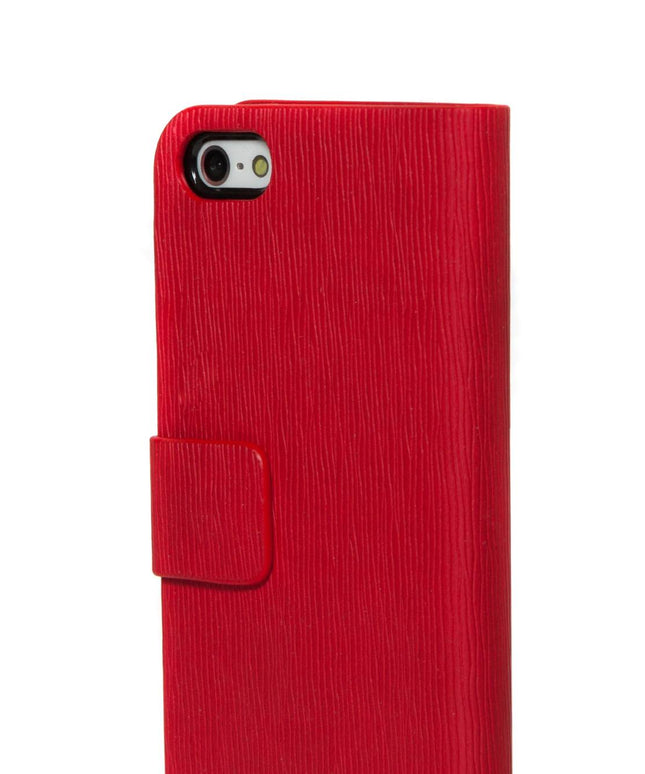 Leather phone case Red