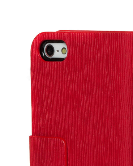 Leather phone case Red