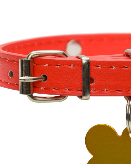 Collar with bone tag