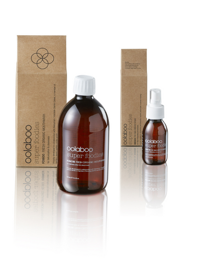 fresh organic mouthwash 500 ml + free mouthspray