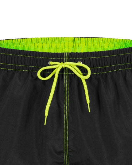 Neon green swim short