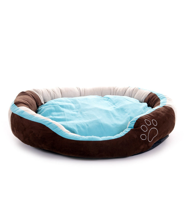 Brown dog bed