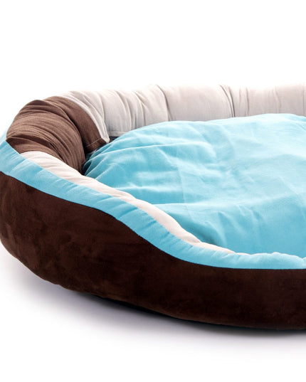 Brown dog bed