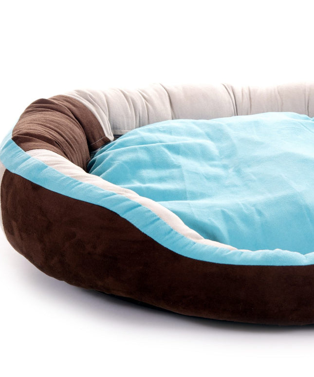 Brown dog bed