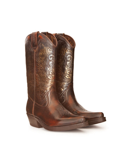 Brown Leather horse boots