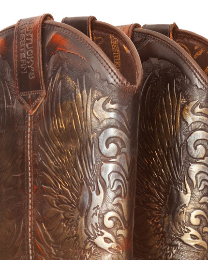 Brown Leather horse boots