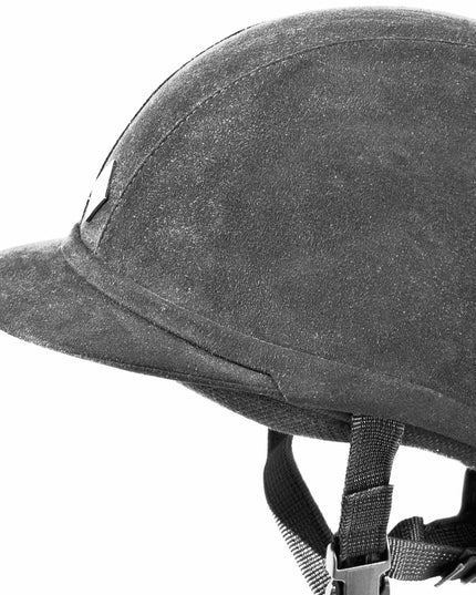 Horse riding helmet black