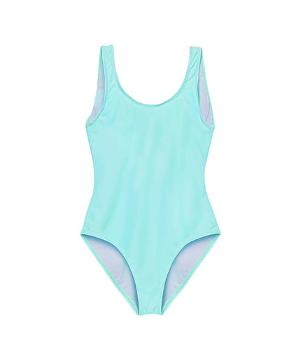 Baby blue bathing suit