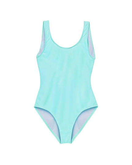 Baby blue bathing suit