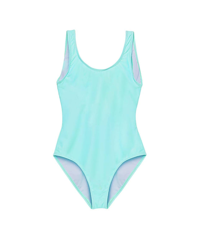 Baby blue bathing suit