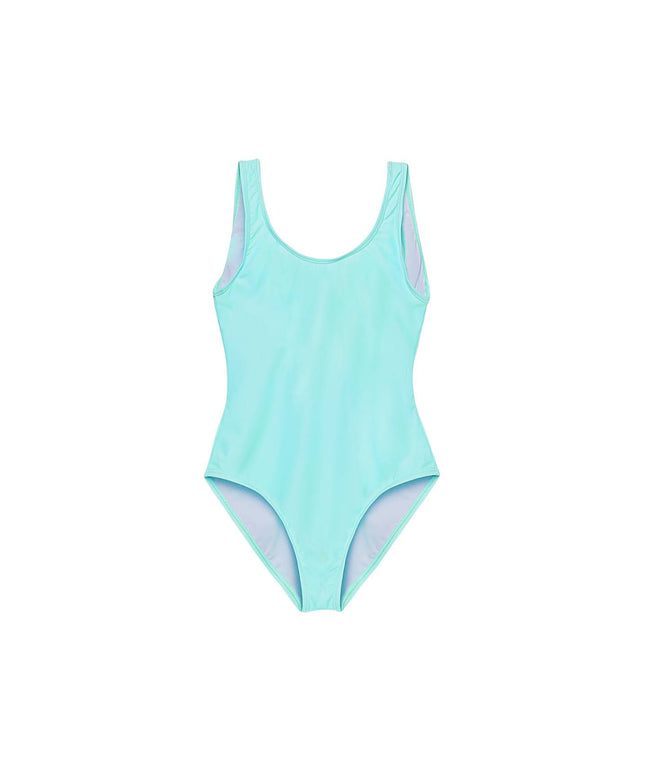 Baby blue bathing suit