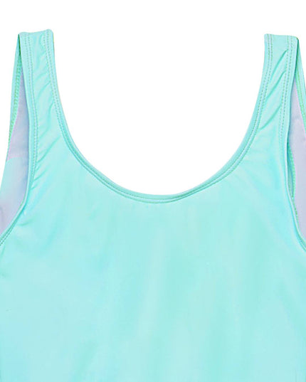 Baby blue bathing suit