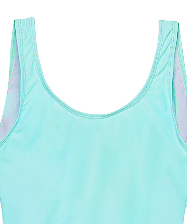 Baby blue bathing suit