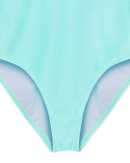 Baby blue bathing suit