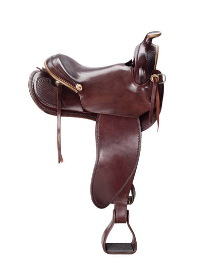 Western horse saddle