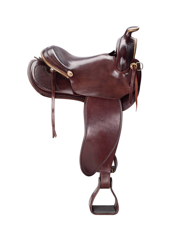 Western horse saddle