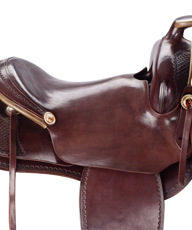 Western horse saddle