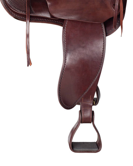 Western horse saddle