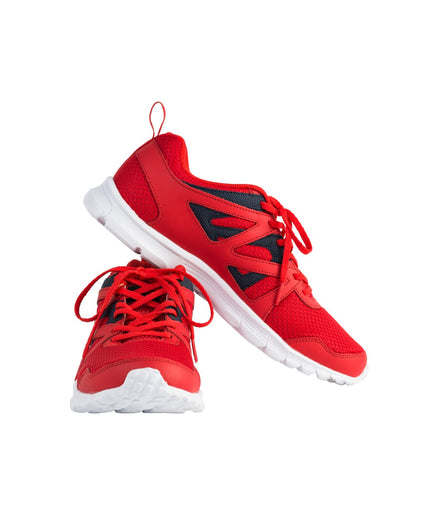 Red sport sneaker