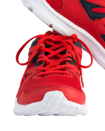 Red sport sneaker