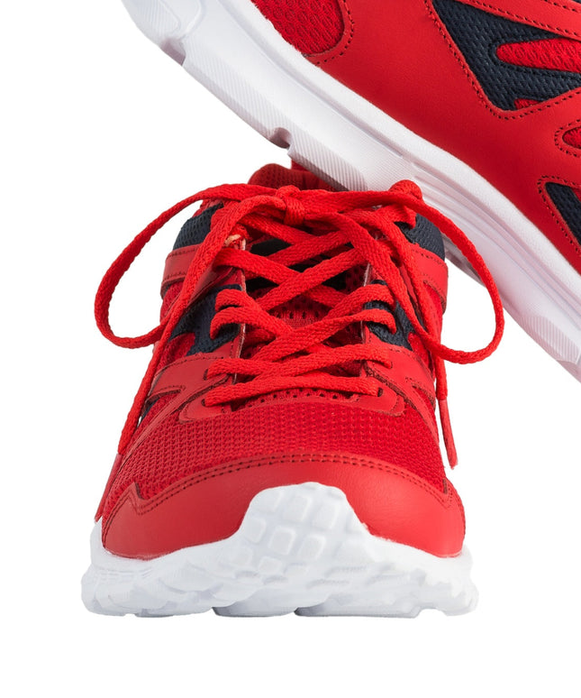 Red sport sneaker