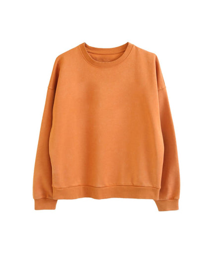 Orange comfort sweater