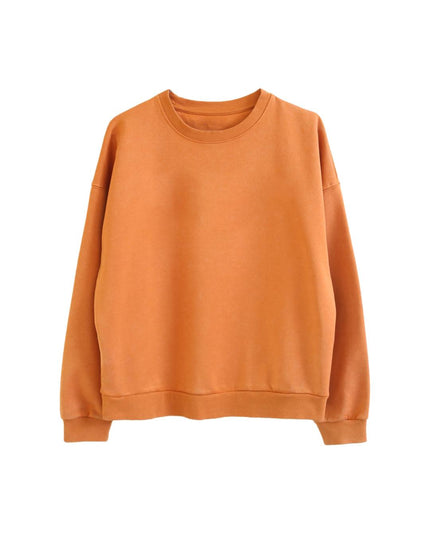 Orange comfort sweater