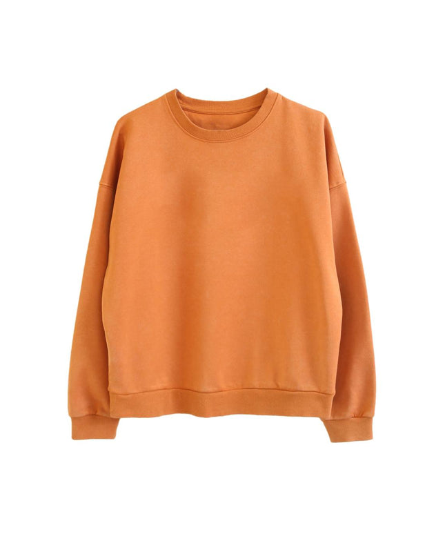 Orange comfort sweater