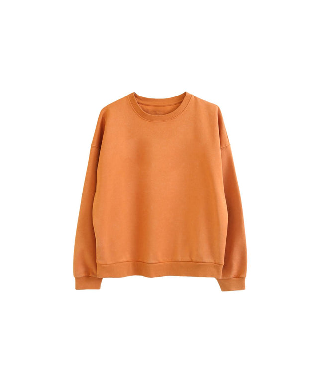 Orange comfort sweater