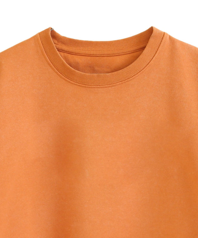 Orange comfort sweater