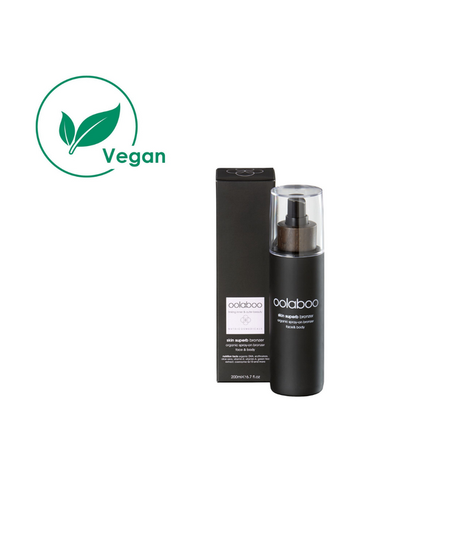 skin superb organic spray-on bronzer 200 ml