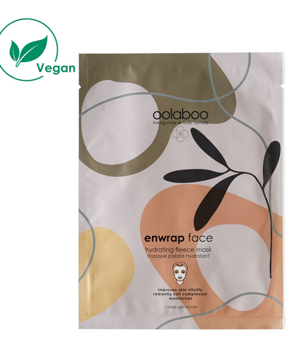 ENWRAP hydrating face & neck fleece mask    1 piece/30 ml