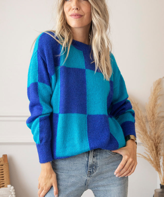 Chess Blue - Trui