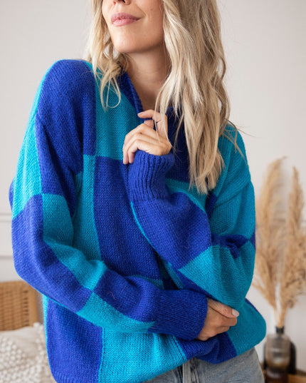 Chess Blue - Trui