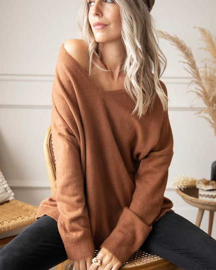 Comfy Billie Caramel - Trui