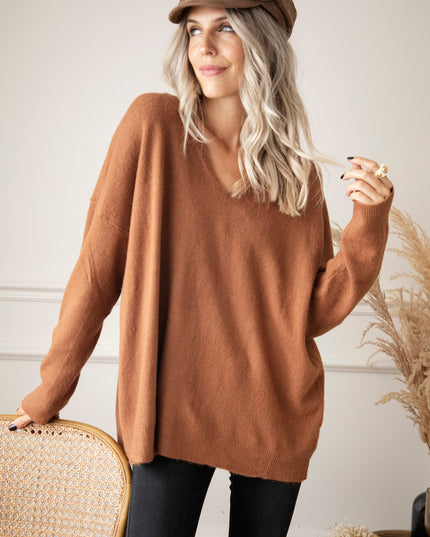 Comfy Billie Caramel - Trui
