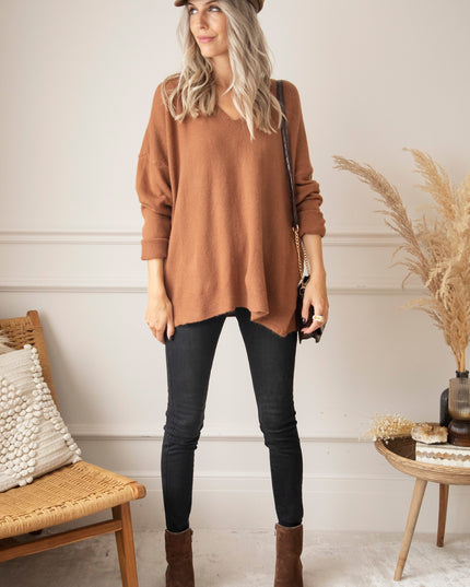 Comfy Billie Caramel - Trui