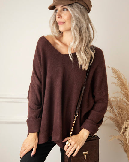 Comfy Billie Chocolate - Trui